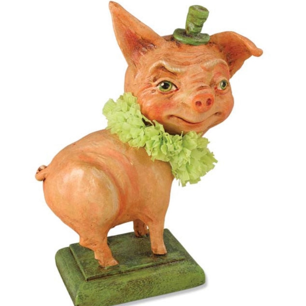 Bethany Lowe Hip Hop Jingle Boo St Patty Piggy Figure (retired)
